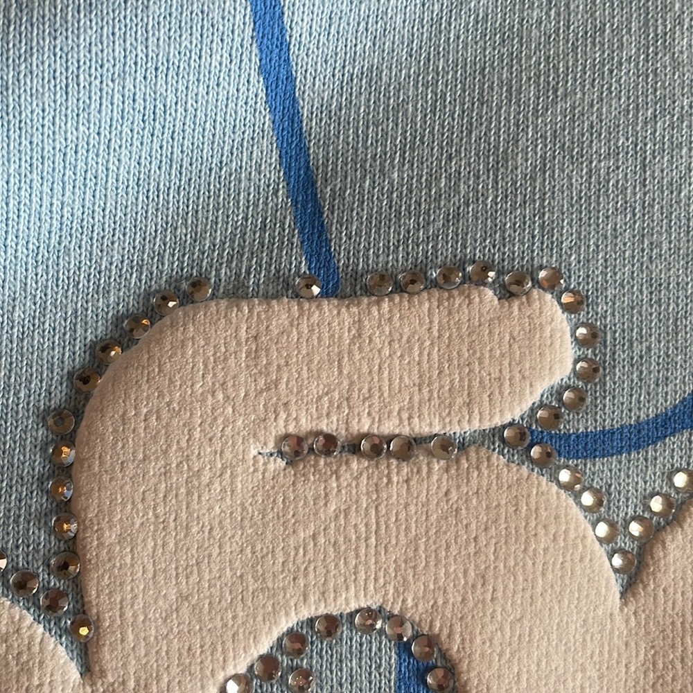 Light blue spider hoodie - Picture 2 of 5